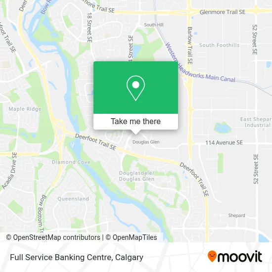 Full Service Banking Centre map