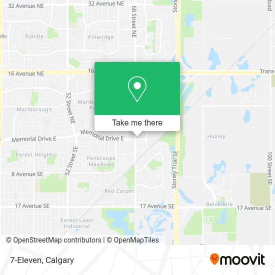 7-Eleven map