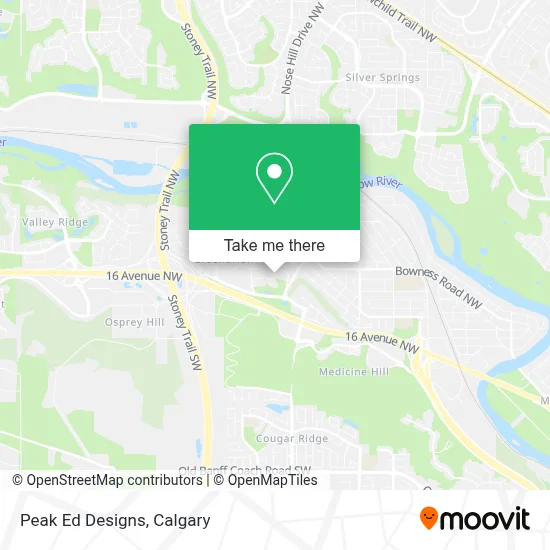 Peak Ed Designs map