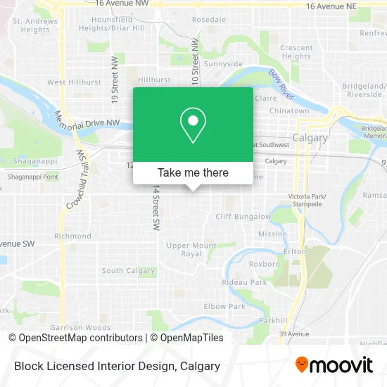 Block Licensed Interior Design map