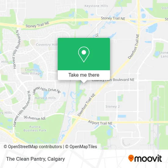 The Clean Pantry map