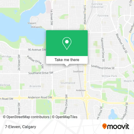 7-Eleven map