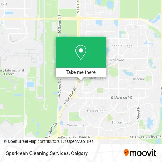 Sparklean Cleaning Services map