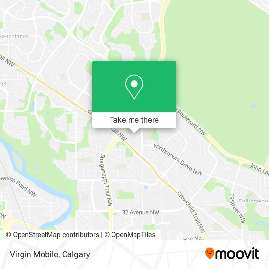 Virgin Mobile map