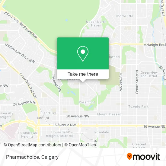 Pharmachoice map