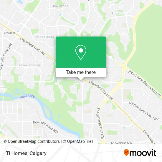 Ti Homes map