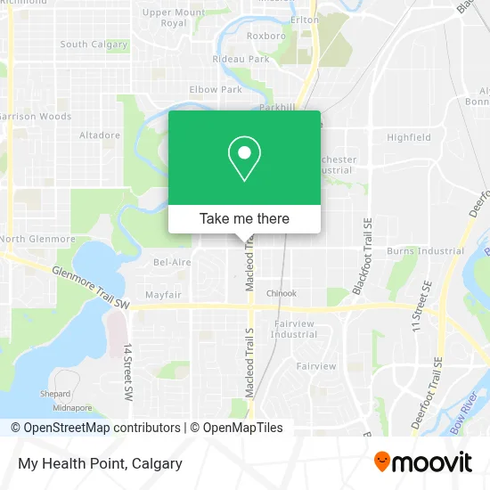 My Health Point map