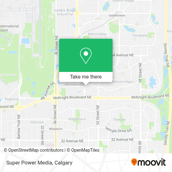 Super Power Media map