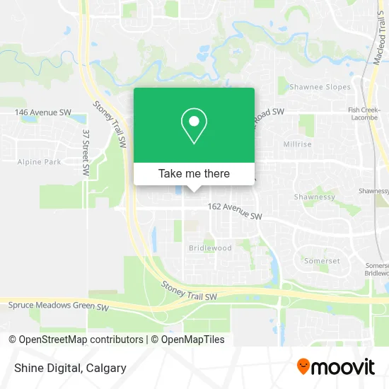 Shine Digital map