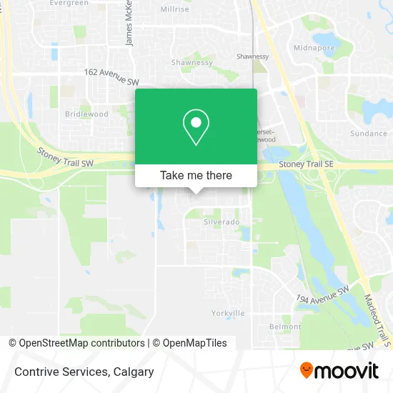 Contrive Services map
