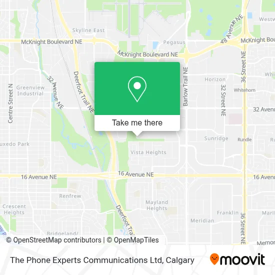 The Phone Experts Communications Ltd map