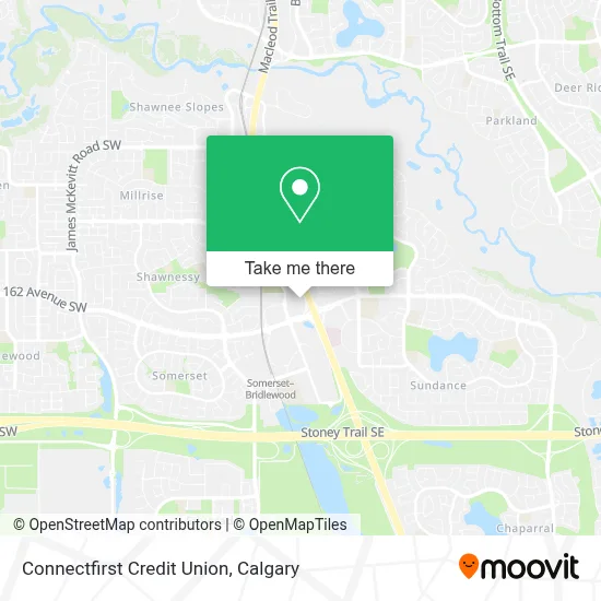 Connectfirst Credit Union map