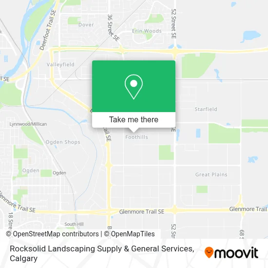 Rocksolid Landscaping Supply & General Services map