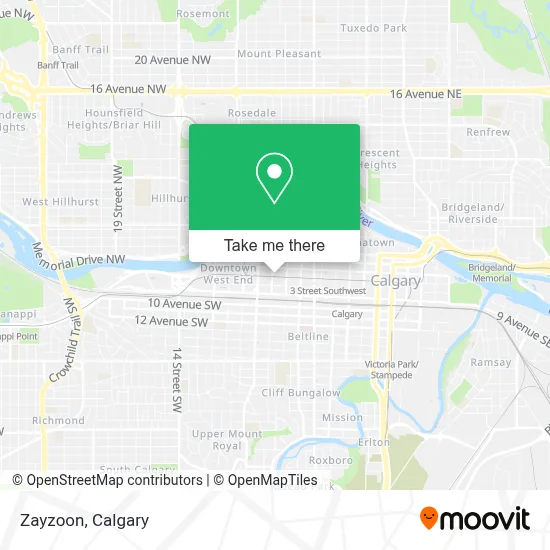 Zayzoon map