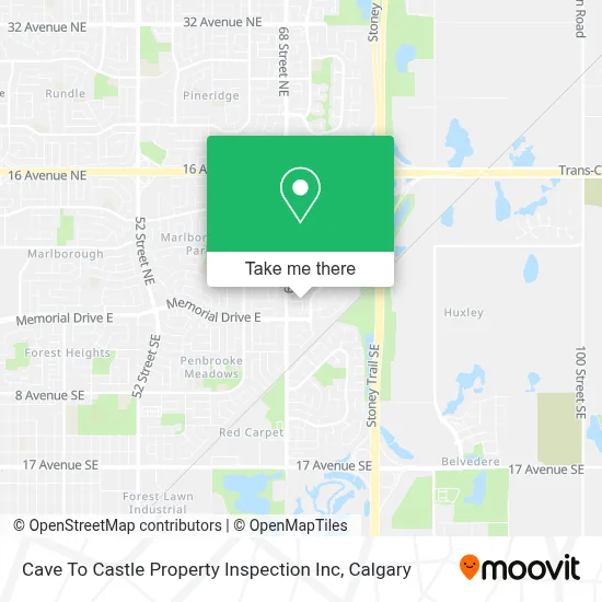 Cave To Castle Property Inspection Inc map