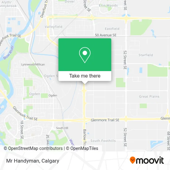 Mr Handyman map