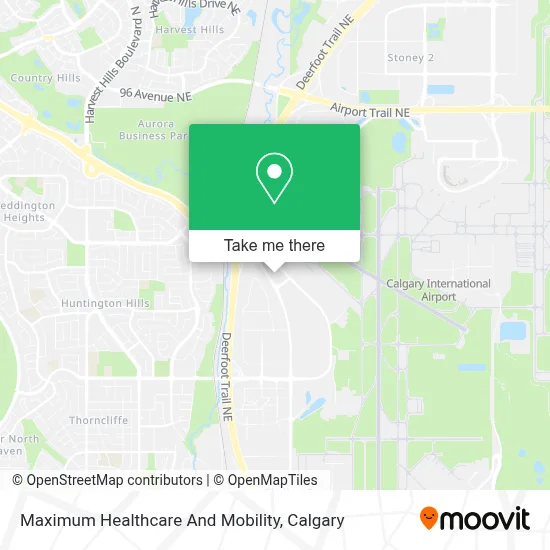 Maximum Healthcare And Mobility map