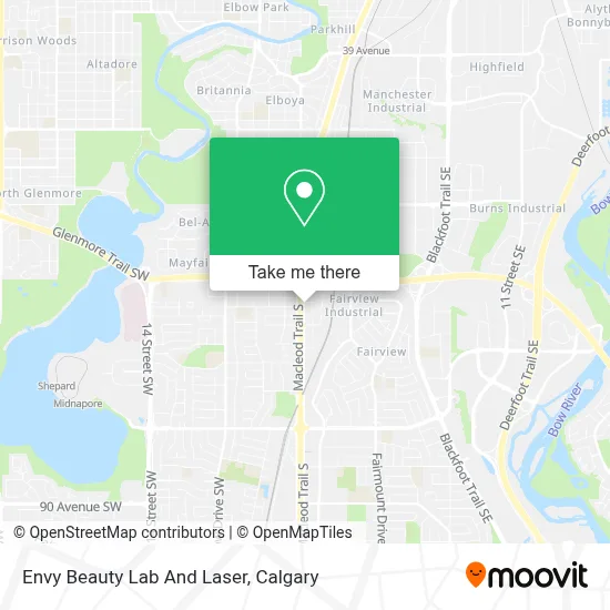 Envy Beauty Lab And Laser map