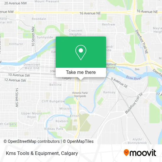 Kms Tools & Equipment map