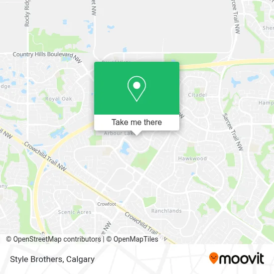 Style Brothers map