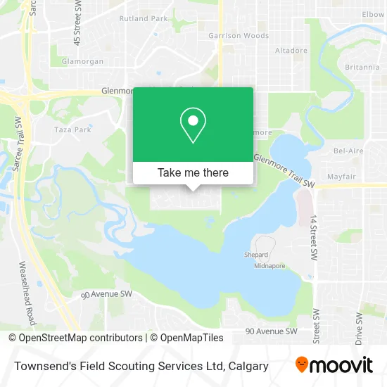 Townsend's Field Scouting Services Ltd map
