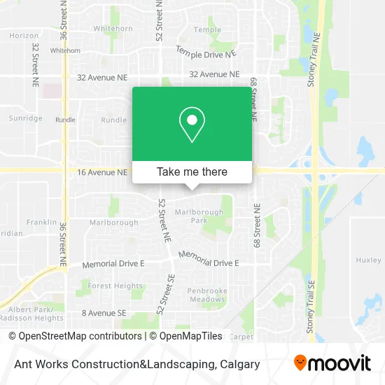 Ant Works Construction&Landscaping map