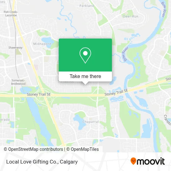 Local Love Gifting Co. map