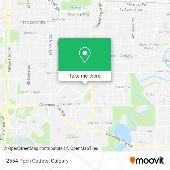 2554 Ppcli Cadets map
