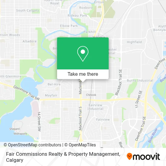 Fair Commissions Realty & Property Management map