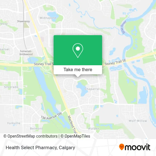 Health Select Pharmacy map
