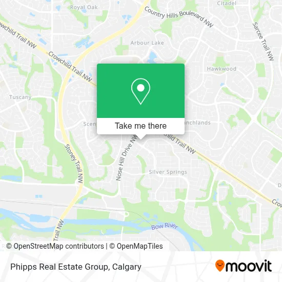 Phipps Real Estate Group map
