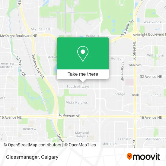 Glassmanager map