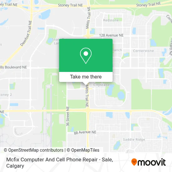 Mcfix Computer And Cell Phone Repair - Sale map