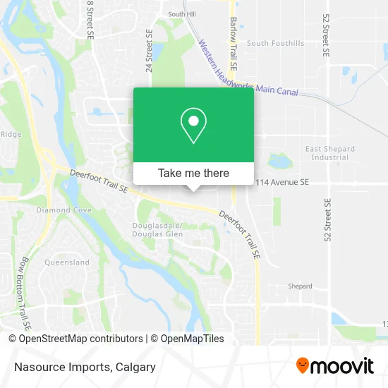 Nasource Imports map