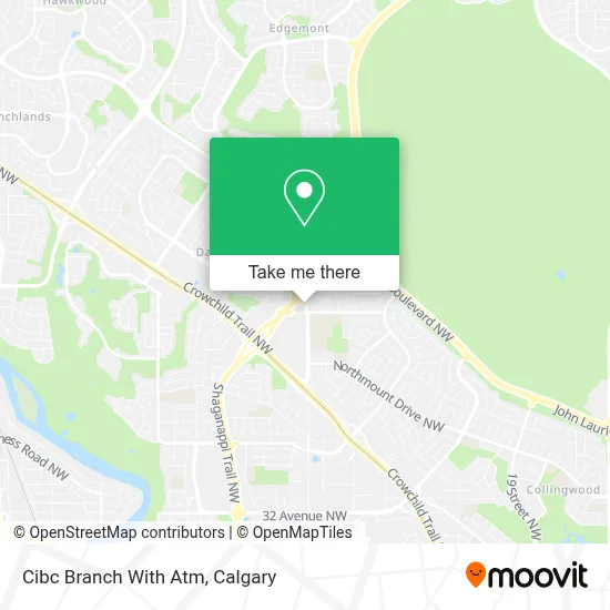 Cibc Branch With Atm map