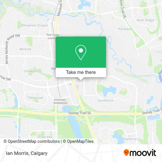Ian Morris map