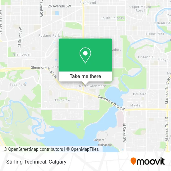 Stirling Technical map