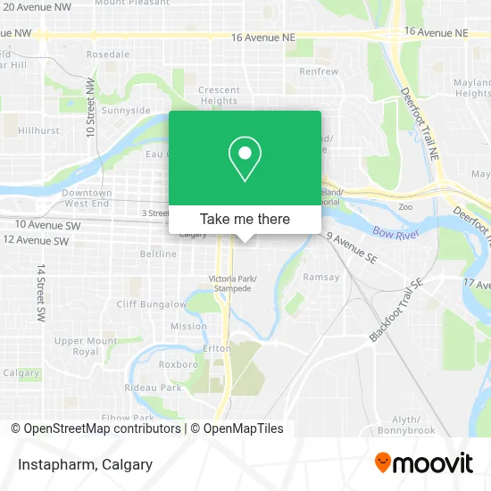Instapharm map