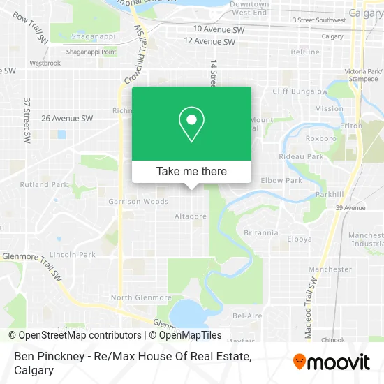 Ben Pinckney - Re / Max House Of Real Estate map