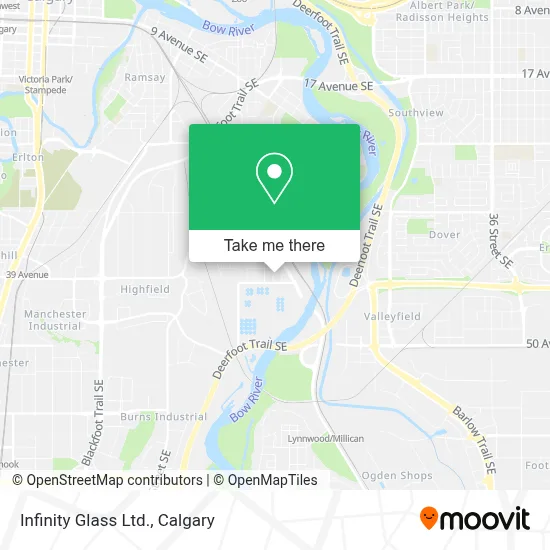 Infinity Glass Ltd. map