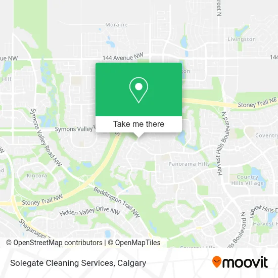 Solegate Cleaning Services map