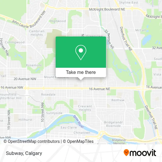 Subway map