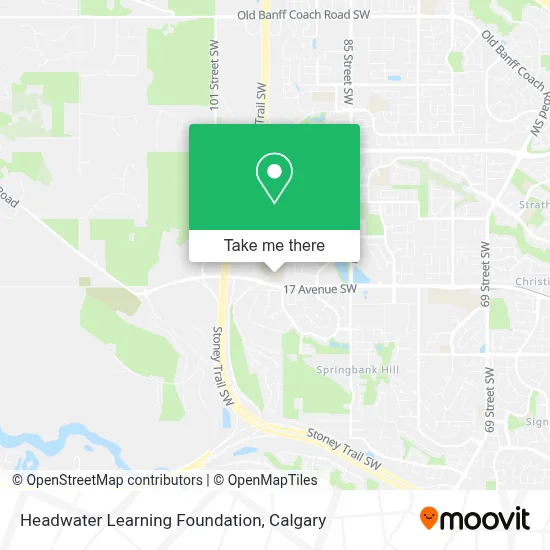 Headwater Learning Foundation map