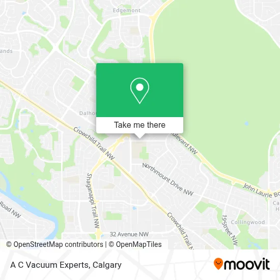 A C Vacuum Experts map