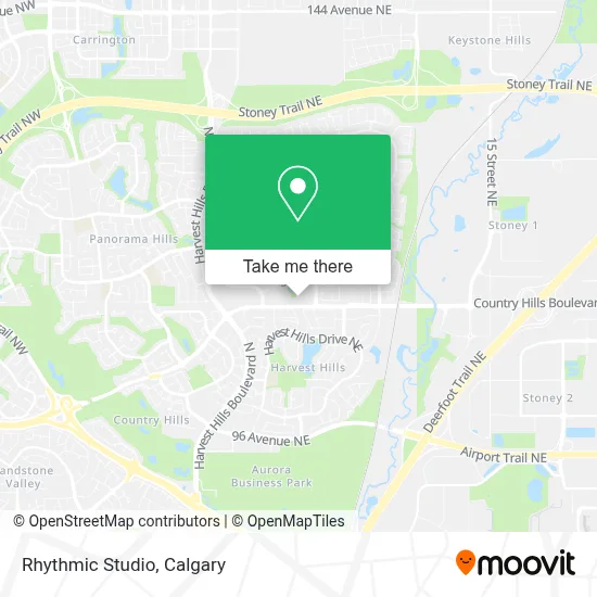 Rhythmic Studio map