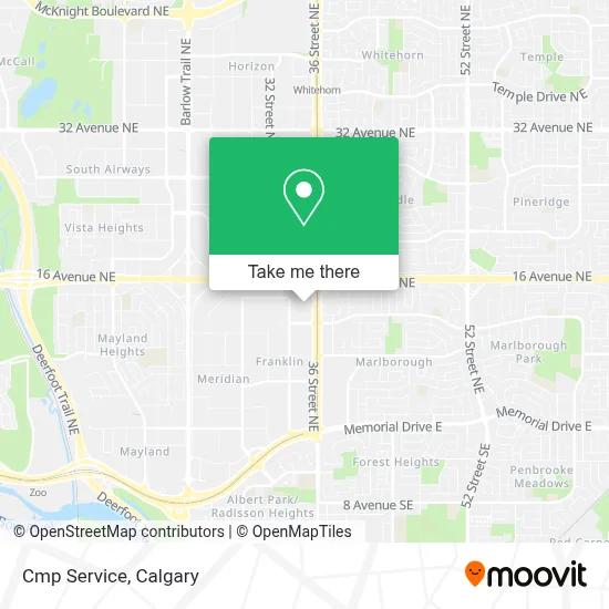 Cmp Service map
