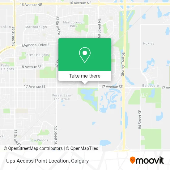 Ups Access Point Location plan