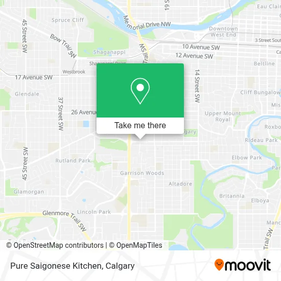 Pure Saigonese Kitchen map
