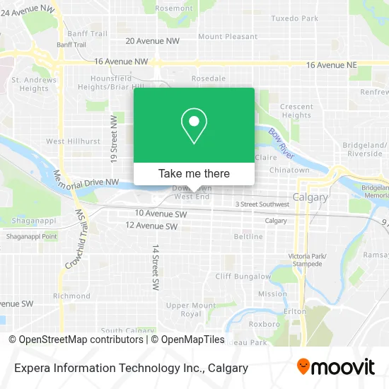 Expera Information Technology Inc. map