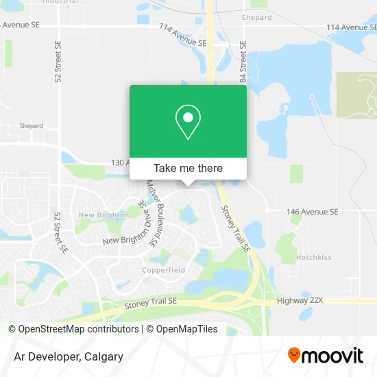 Ar Developer map